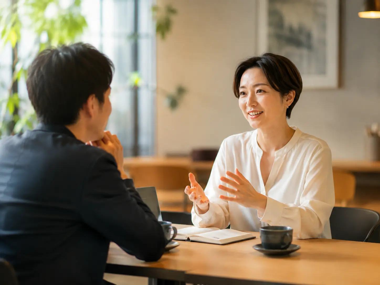 個別相談シーン