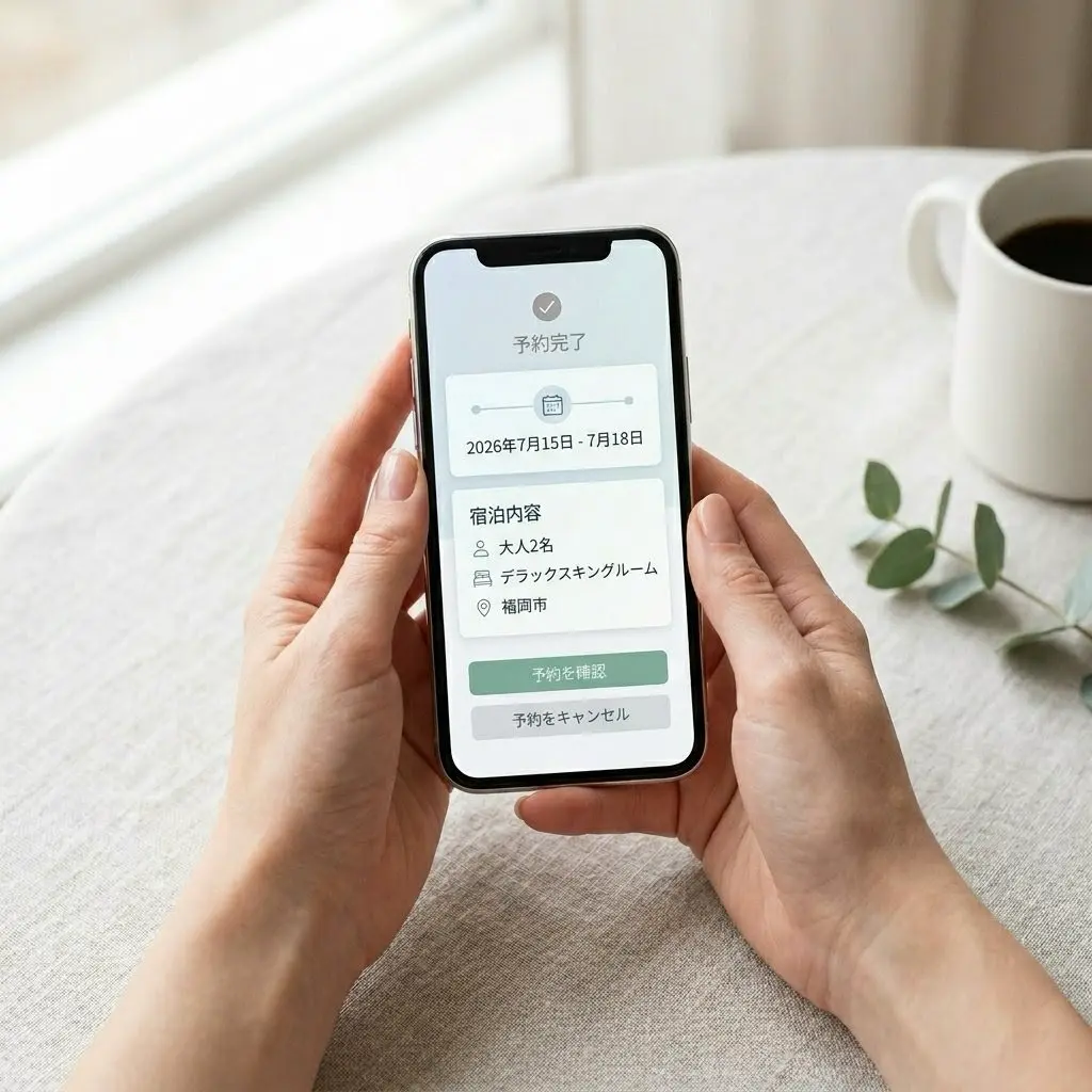 スマホ予約