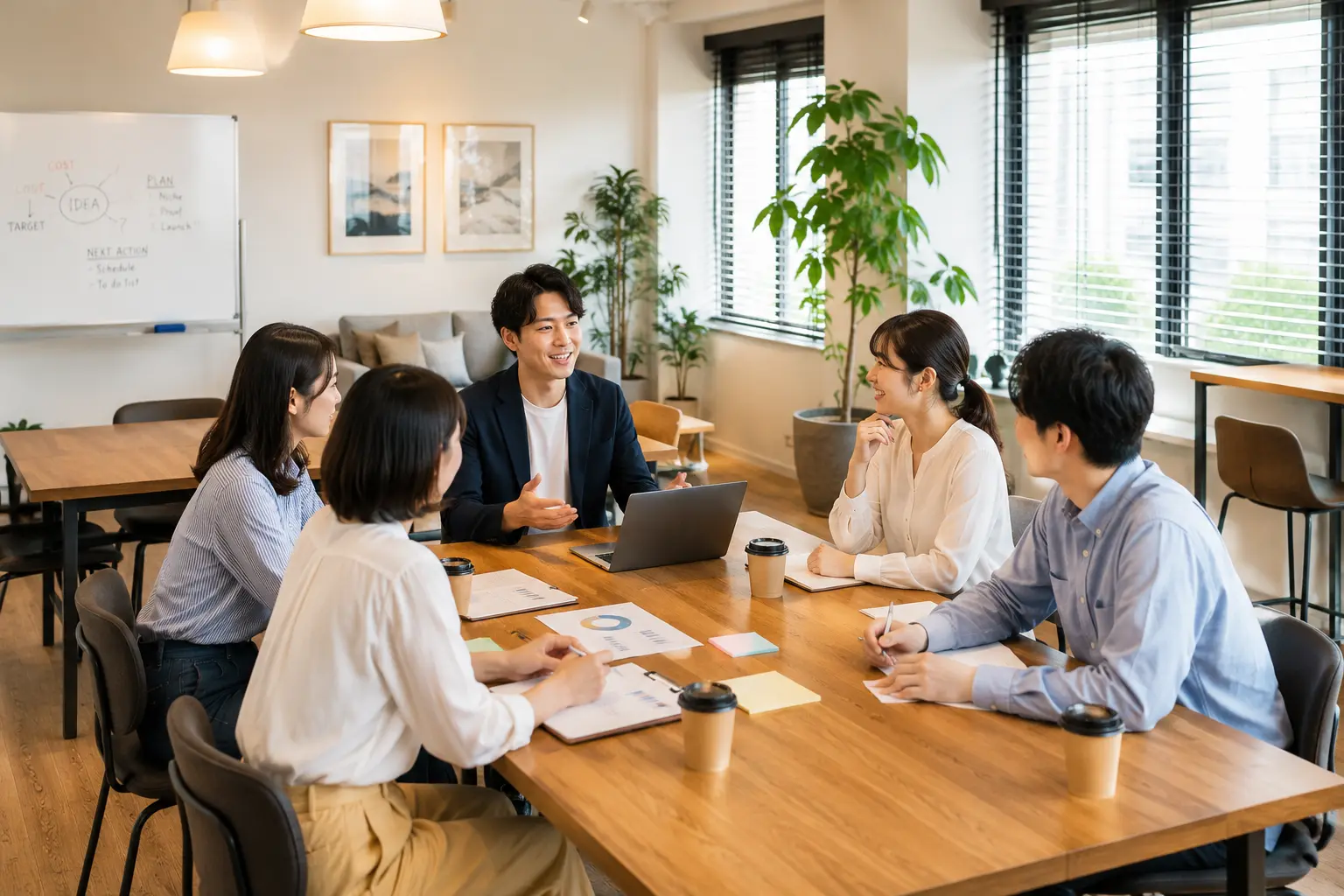 会議・ミーティングシーン