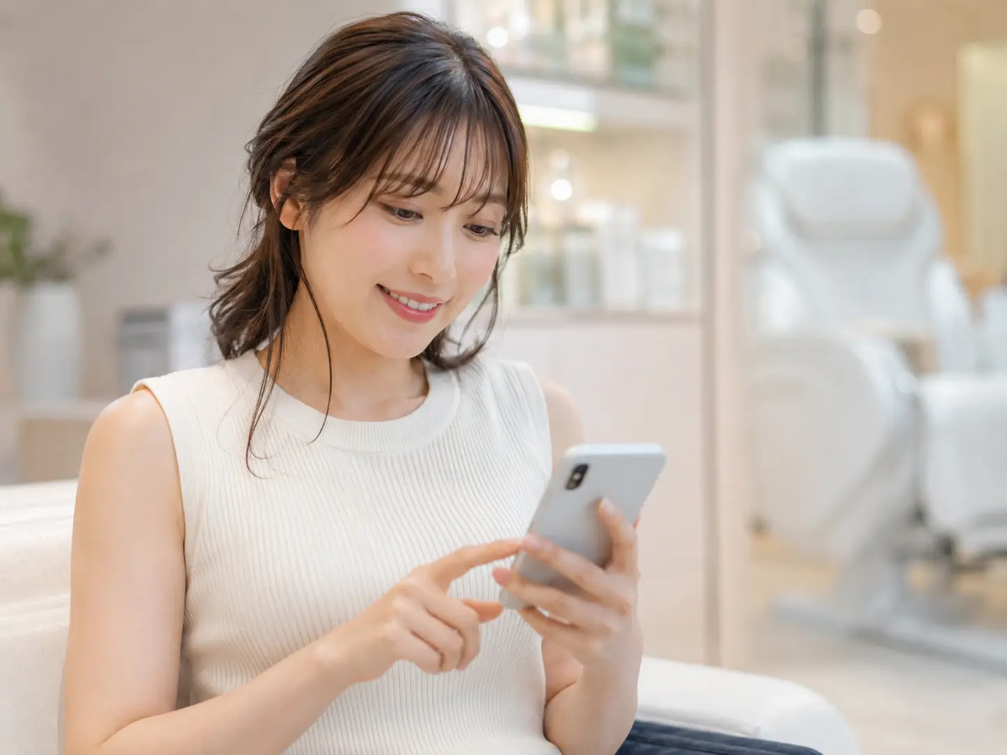 スマホで予約